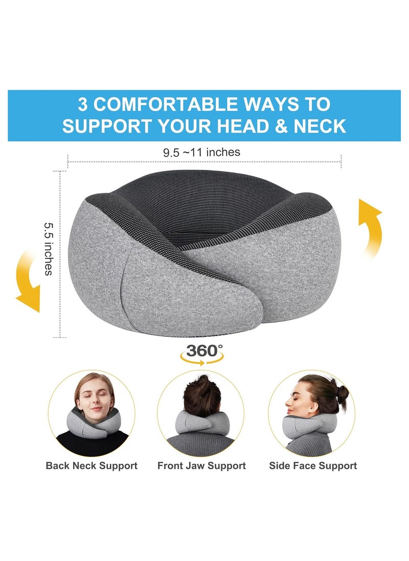Swift Travel Pillow, Memory Foam, Airplane Neck Pillow for travelling  - Image 2