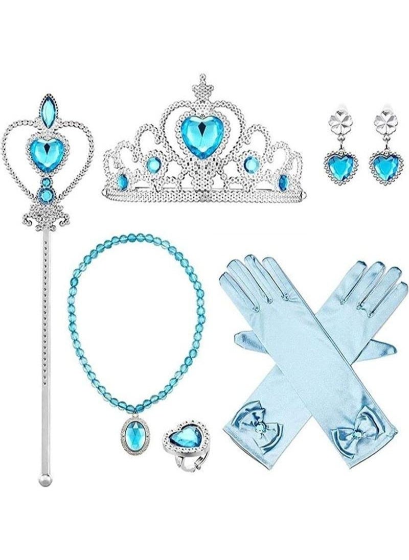 Excefore Cindrella Princess Costume For Girl With Accessories  - Image 3