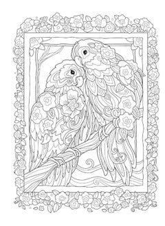 Stay Wild: A Coloring Book Menagerie by Marjorie Sarnat  - Image 2