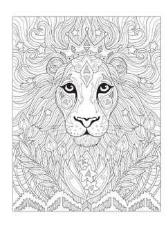 Stay Wild: A Coloring Book Menagerie by Marjorie Sarnat  - Image 3