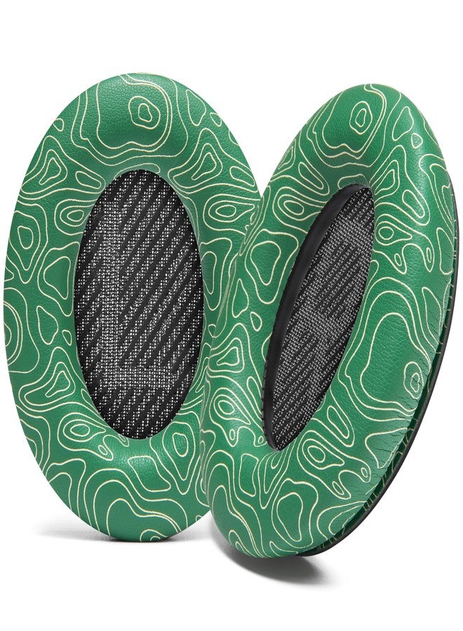 WC Wicked Cushions Replacement Ear Pads Compatible with Bose QuietComfort 35 (QC35) and QuietComfort 35ii (QC35ii) Headphones and More - Enhanced Comfort & Durability | Emerald Tide - Image 1