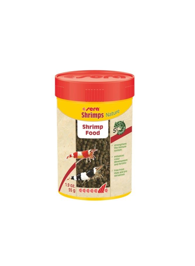 Sera الروبيان غذاء أساسي طبيعي 100 مل