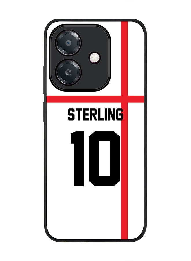 Stylizedd For Oppo A5i Case,Slim fit Camera Protection, Shockproof Thin Phone cover  - Football - England,  Sterling