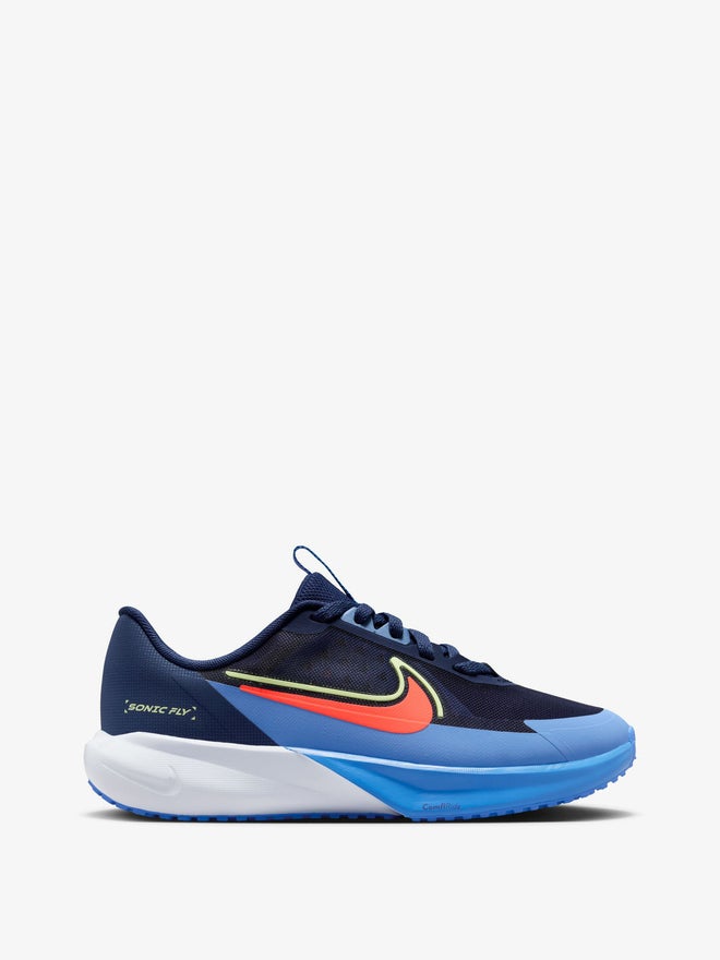 Nike Blue Sonic Running Sneakers - Image 1