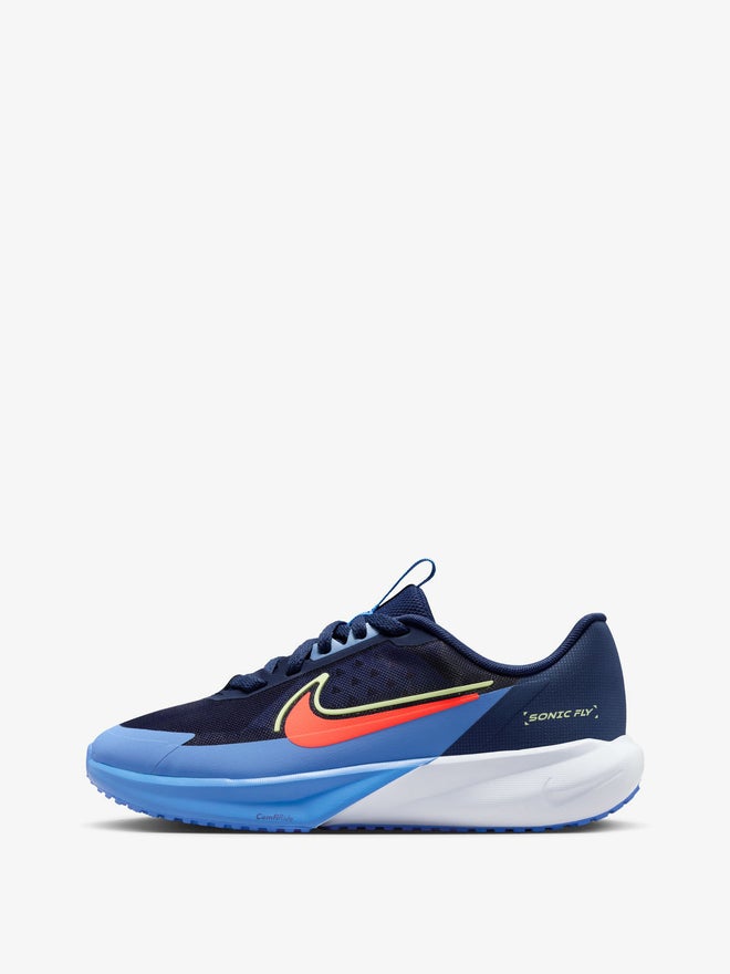 Nike Blue Sonic Running Sneakers - Image 4