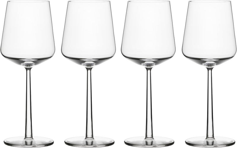 Iittala Essence Red Wine Glass Set of 4 - Clear Crystal - Image 1