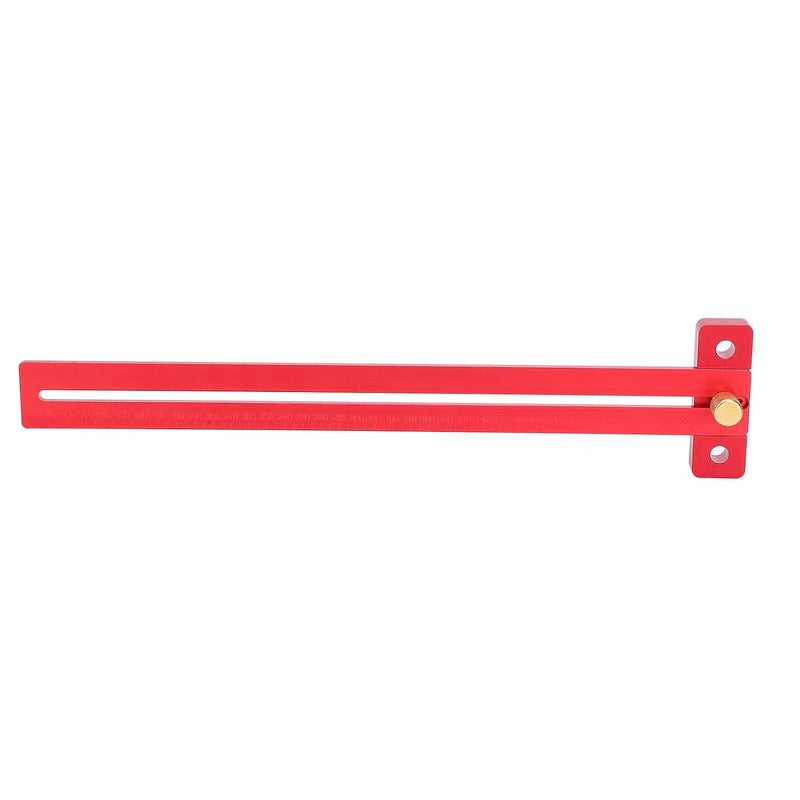 مسطرة T من سبائك الألومنيوم 370 مم أداة نقش احترافية لأعمال النجاة بتشطيب متين من الألومنيوم المؤكسد - Image 5