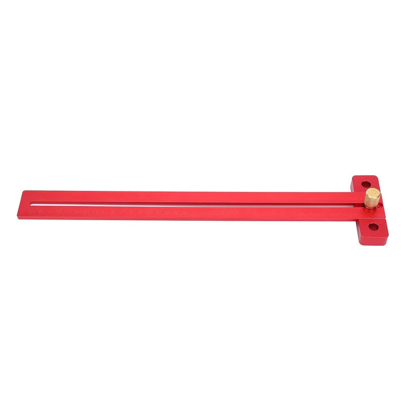 مسطرة T من سبائك الألومنيوم 370 مم أداة نقش احترافية لأعمال النجاة بتشطيب متين من الألومنيوم المؤكسد - Image 3