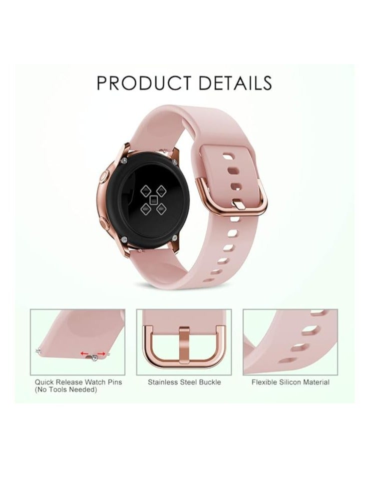 حزام سيليكون بإبزيم 22 ملم لساعة سامسونج جالاكسي 3 45 ملم / جالاكسي 46 ملم / جير اس 3 / ساعة هواوي GT3 46 ملم / GT2E / GT2 برو / جي تي GT2 46 ملم / ساعة هونر ماجيك 46 ملم / أمازفيت جي تي آر 4 / جي تي - Image 2