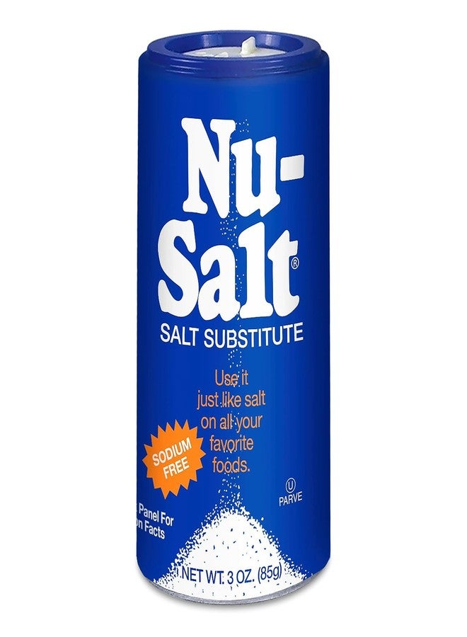 Nu-Salt Sodium-Free Salt Substitute, 3oz Shaker Bottle (Pack of 1) - Image 1
