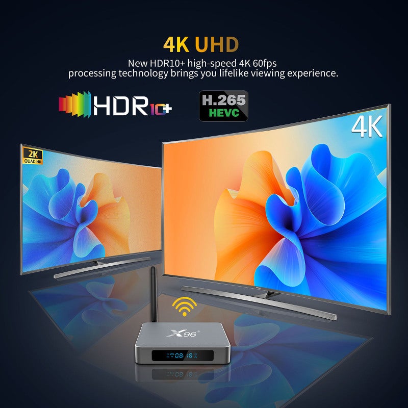 جهاز البث التلفزيوني الذكي Amlogic S922X مشغل وسائط بدقة 4K بنظام أندرويد 9.0 - معالج رباعي النواة ARM Cortex-A73 وواي فاي مزدوج النطاق 2.4G/5G للترفيه المنزلي - Image 5