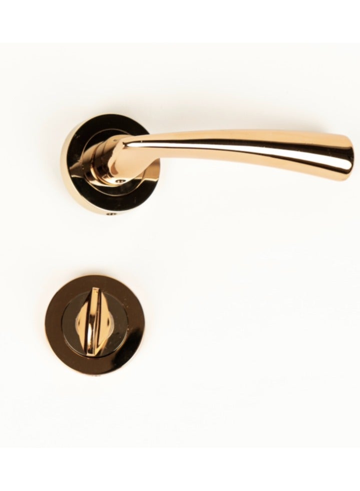 Siag Hazal Rosetta Bathroom Door Handle - Image 1