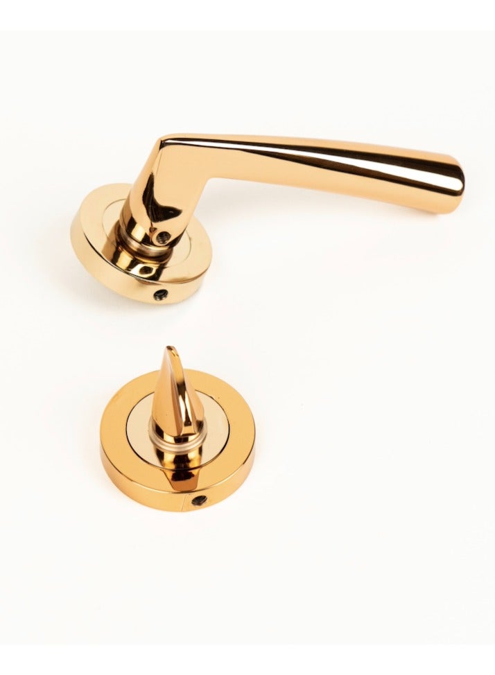 Siag Hazal Rosetta Bathroom Door Handle - Image 2