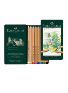 12-Piece Pitt Pastel Pencils Set Multicolor