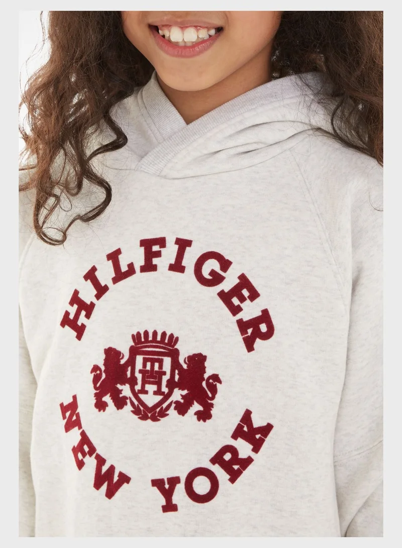 TOMMY HILFIGER Youth Varsity Hoodie Dress