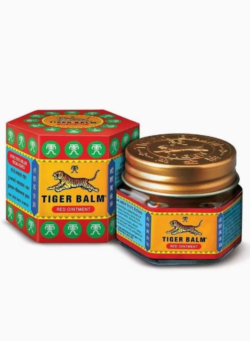 Tiger Balm Red Ointment 19.4g Pack of 4 Warming Relief Balm for Muscle Comfort and Everyday Soothing Care - Image 2