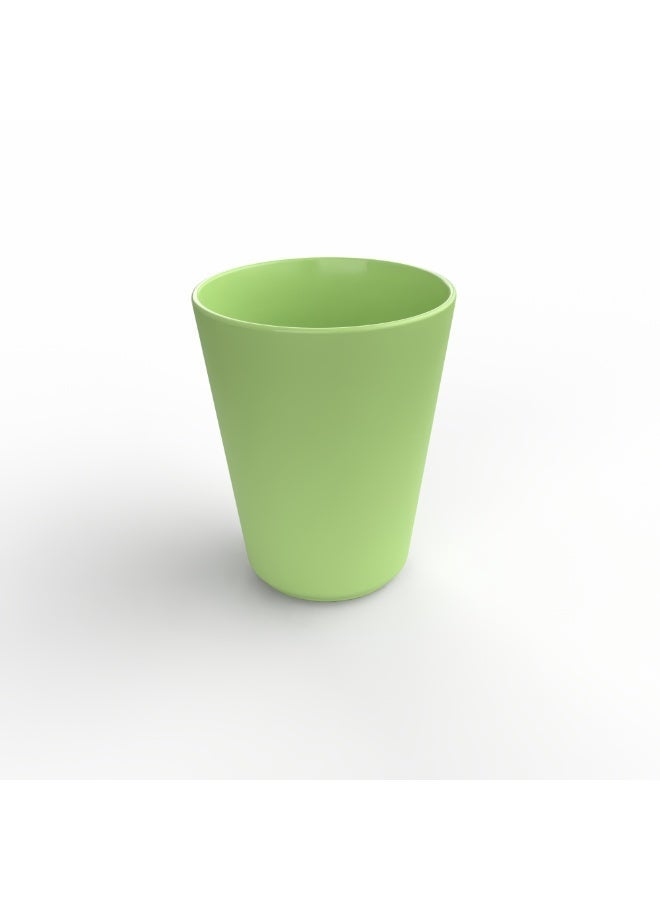 EasyGO Easy-Go Set of Reusable Plastic Cup ( 6 cups ) 280ml BPA Free PP – Microwave, Freezer & Dishwasher Safe - Mint Green - Image 2