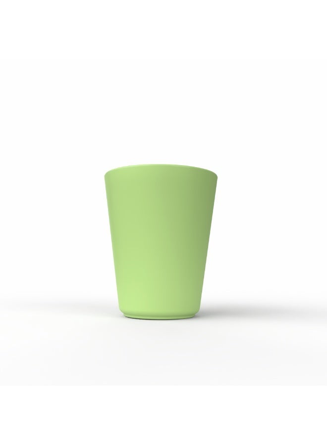 EasyGO Easy-Go Set of Reusable Plastic Cup ( 6 cups ) 280ml BPA Free PP – Microwave, Freezer & Dishwasher Safe - Mint Green - Image 3