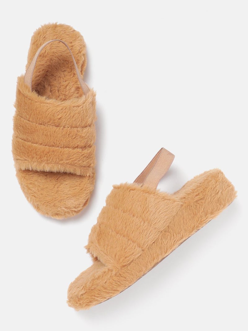 ZORIWORLD COCO Fluffy Slip-on Style Slippers for Women - Image 2