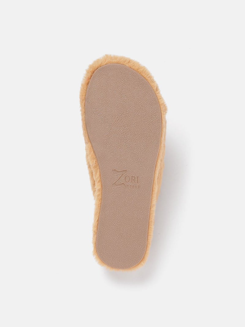 ZORIWORLD COCO Fluffy Slip-on Style Slippers for Women - Image 4