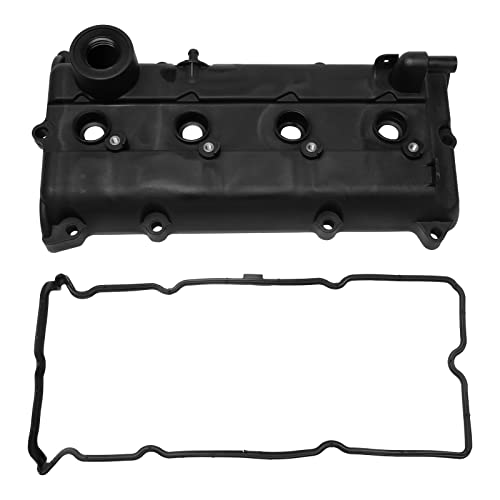 AA Ignition Replacement Engine Valve Cover with Gasket - Compatible with Nissan Altima and Sentra L4 2.5L 2002-2006 - Replaces 132643Z001, 13264-3Z001, 264-982, 13270-3Z000 - PCV Valve Cover Tube Seals Gasket Set - Image 1