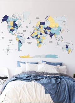 Enjoy The Wood 3D Wooden World Map Norway Wall Decor Any Occasion Gift Idea - Wall Art For Home & Kitchen or Office  - Image 1