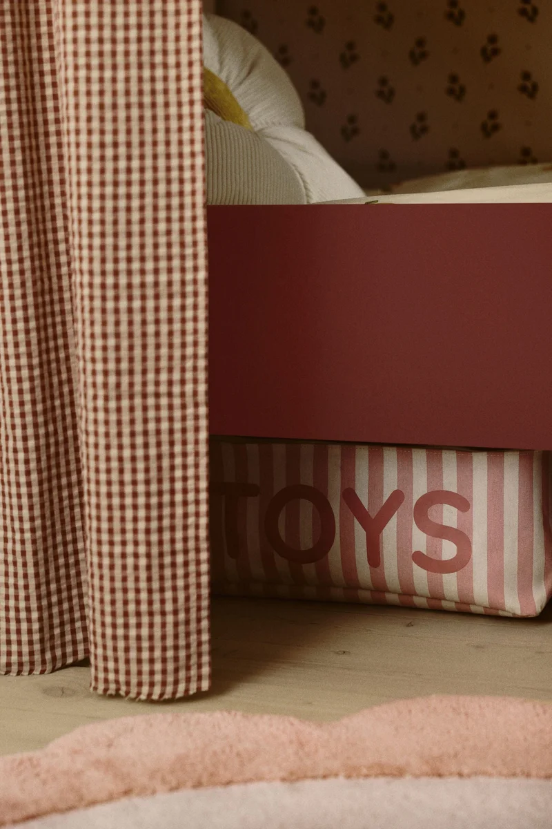 H&M Lidded toy storage basket