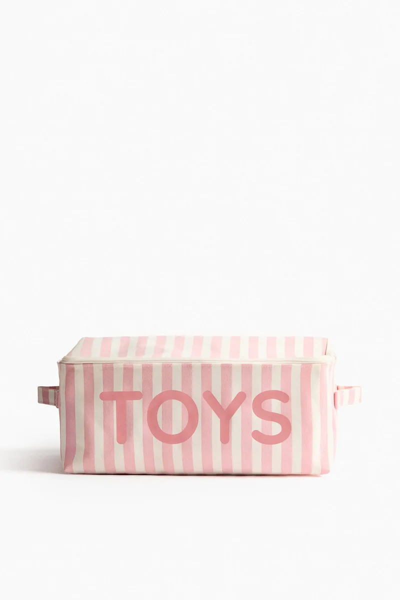 H&M Lidded toy storage basket