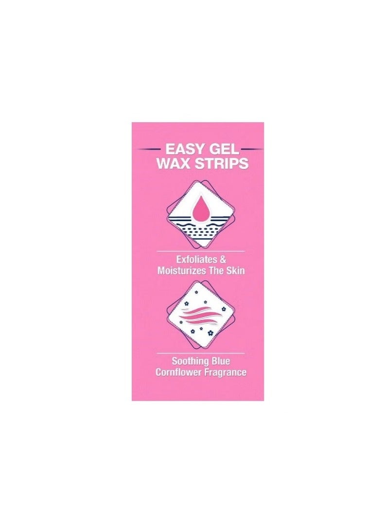 Veet Hair Removal Wax Strips for Sensitive Skin, Pack of 20 wax strips - Image 4