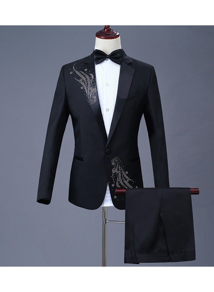 KUYING New Fashionable Slim Fit Suit Set  - Image 1