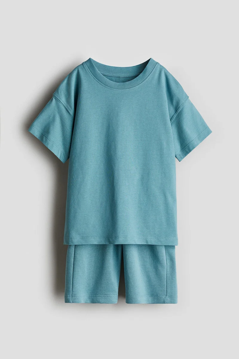 H&M 2-Piece T-Shirt And Shorts Set