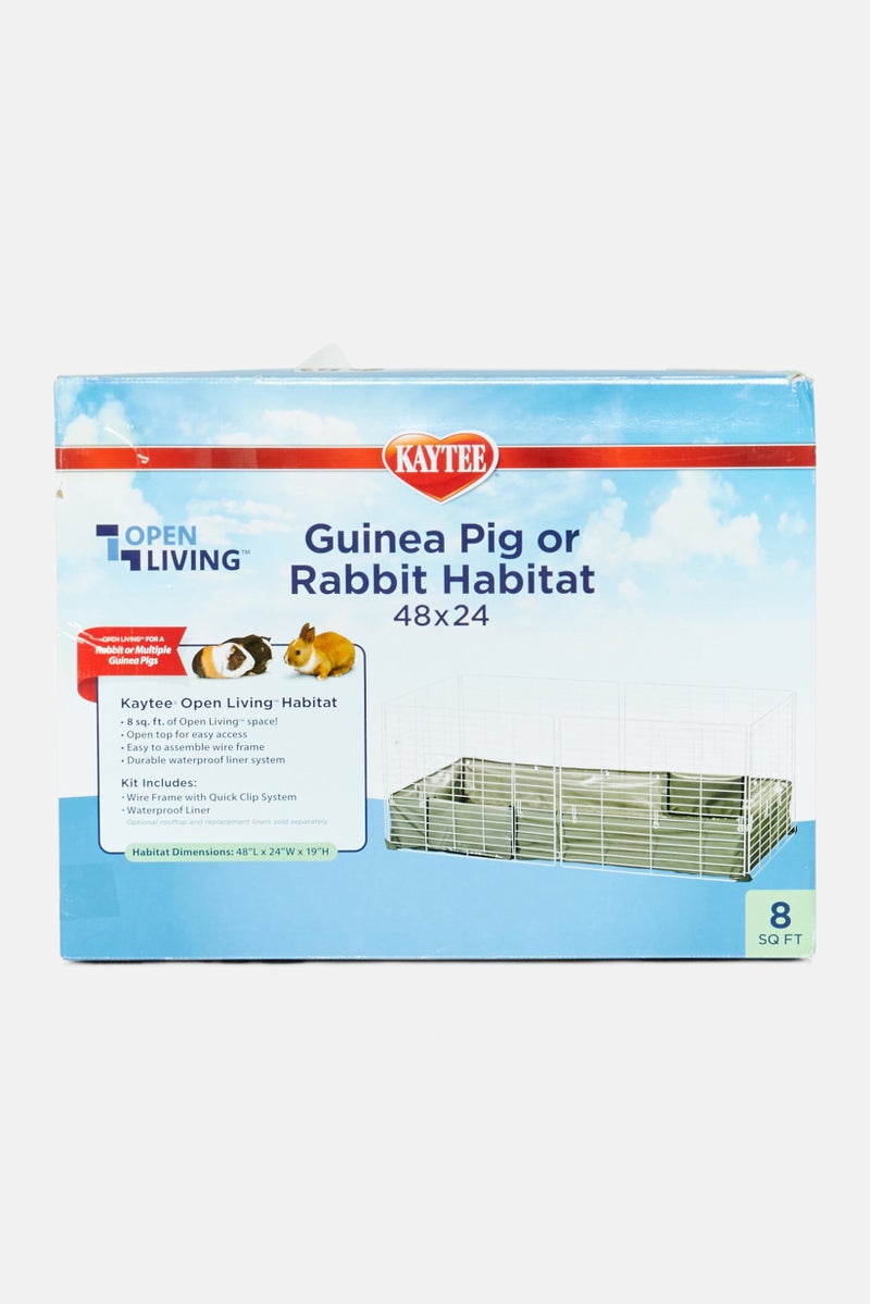 Kaytee Guinea Pig Or Rabbit Habitat, White - Image 1