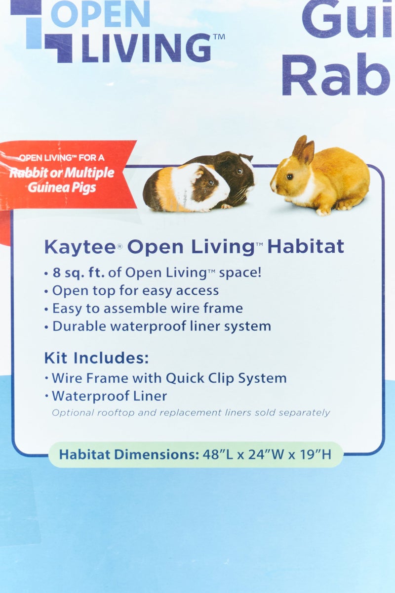 Kaytee Guinea Pig Or Rabbit Habitat, White - Image 3