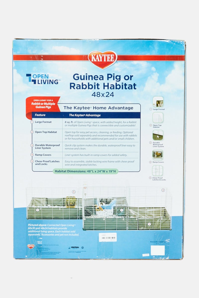Kaytee Guinea Pig Or Rabbit Habitat, White - Image 2