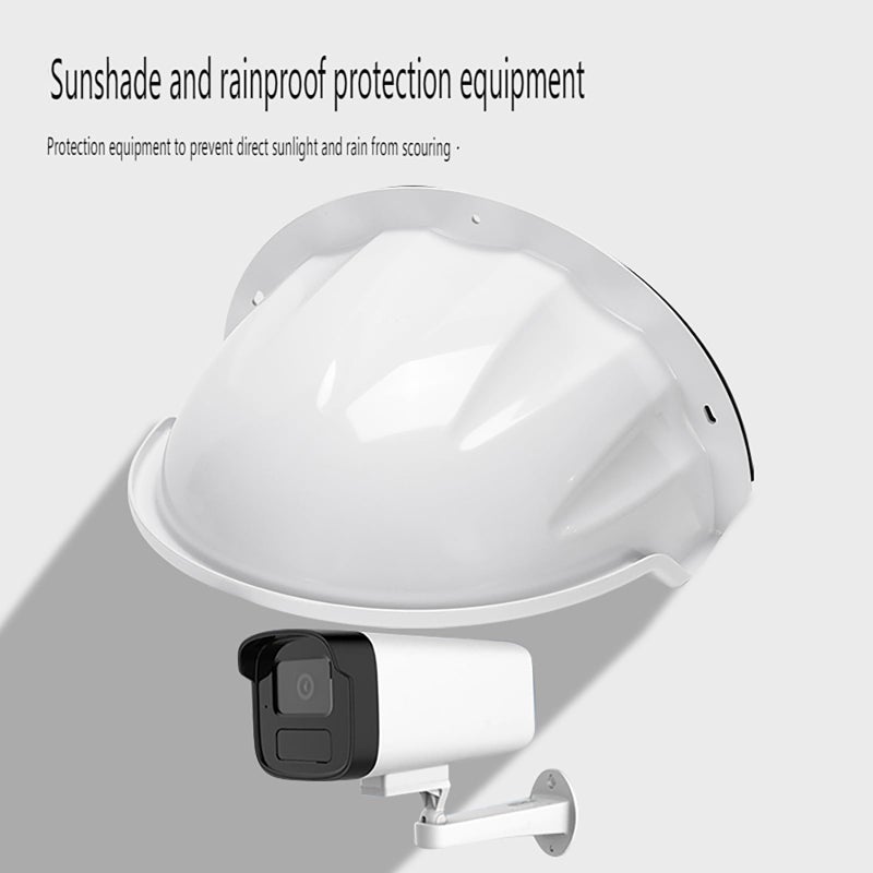 NVRTTRR Universal Sun Rain Shade Camera Cover Shield for LED Lights/Nest/Ring/Arlo/Dome/All Outdoor Security Cameras, Surveillance Cameras Dome/Bullet - Image 3
