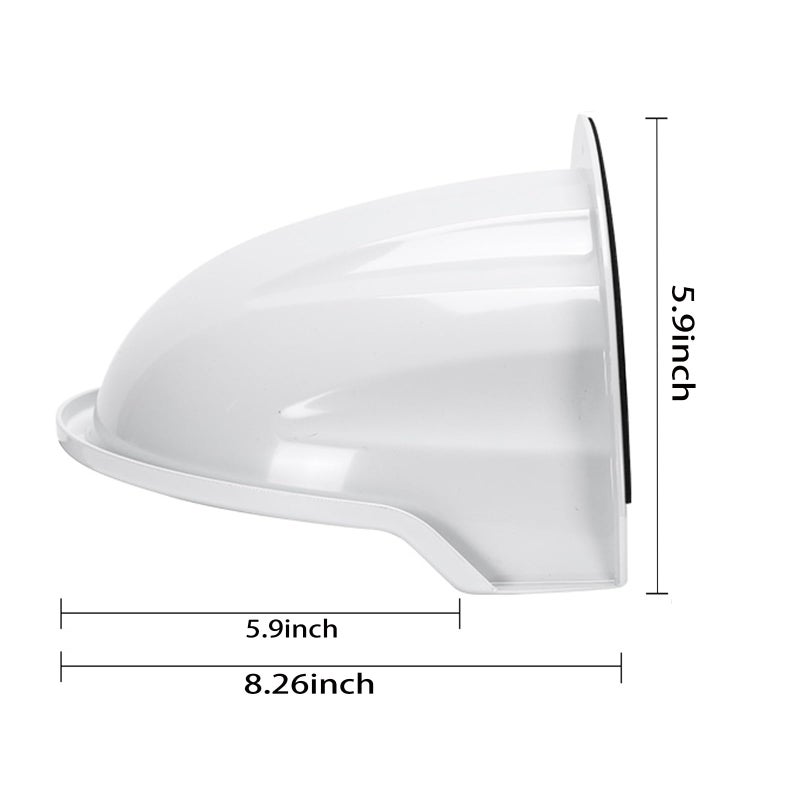 NVRTTRR Universal Sun Rain Shade Camera Cover Shield for LED Lights/Nest/Ring/Arlo/Dome/All Outdoor Security Cameras, Surveillance Cameras Dome/Bullet - Image 5
