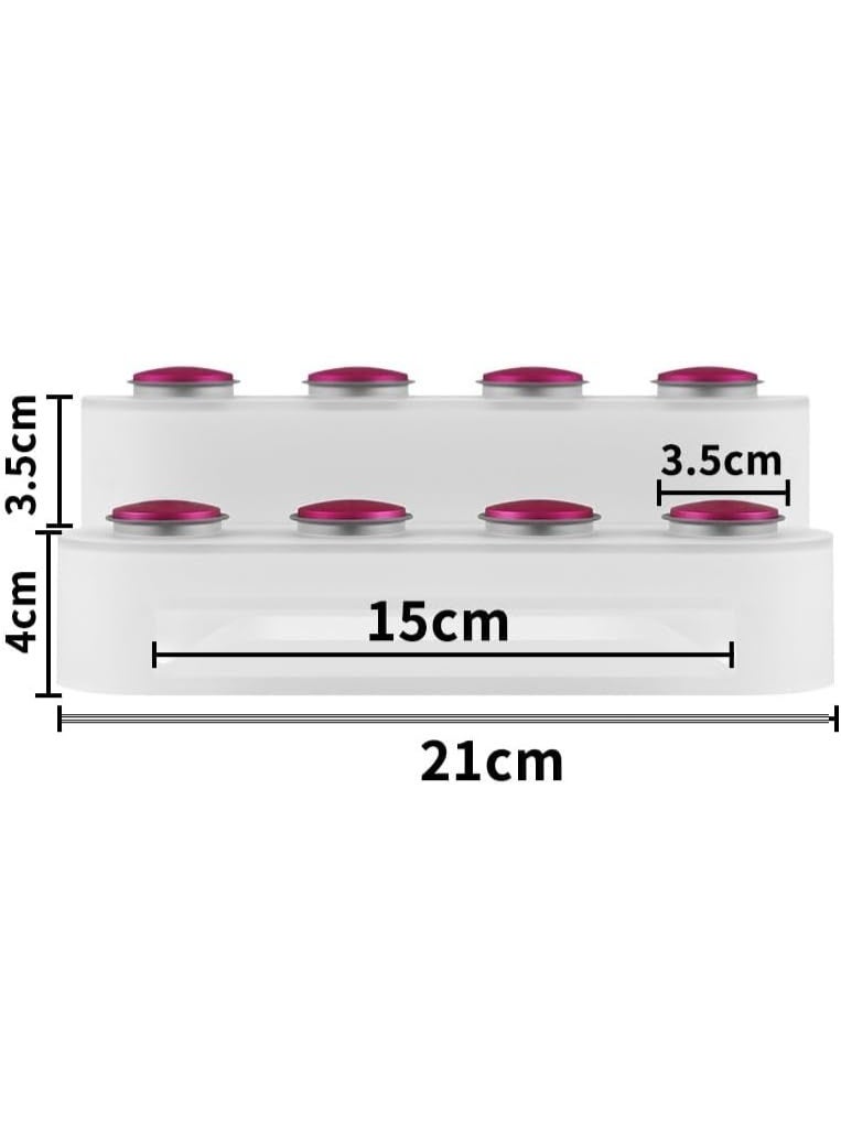 Storage Holder for Dyson Airwrap Curling Iron Accessories 8-Head Desktop Vertical Stand Storage Rack - Image 2