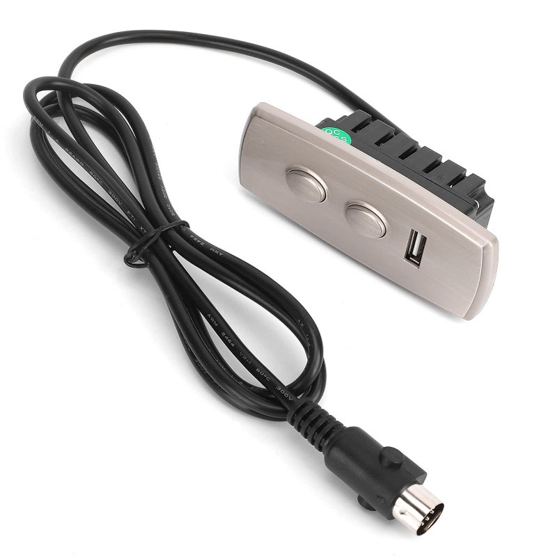 PLLO PLLO 2 Button 5 Pin Hand Controller, Remote Hand Control Handset with USB, Lift Chair or Power Recliner Hand Control,  - Image 2