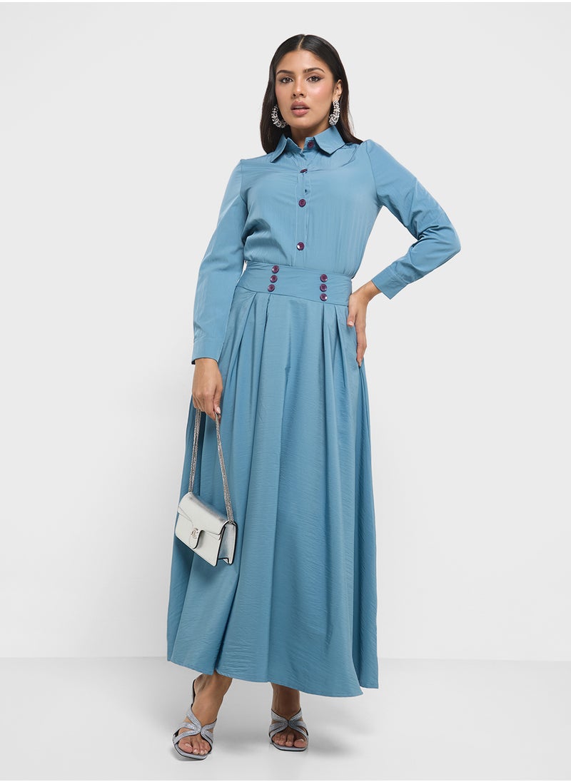 Khizana Top & A-Line Skirt Set  - Image 5