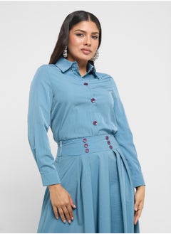 Khizana Top & A-Line Skirt Set  - Image 4