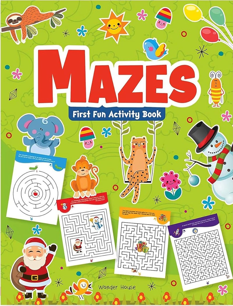 Wonder House Books Mazes : First Fun Activity For Kids - Image 1