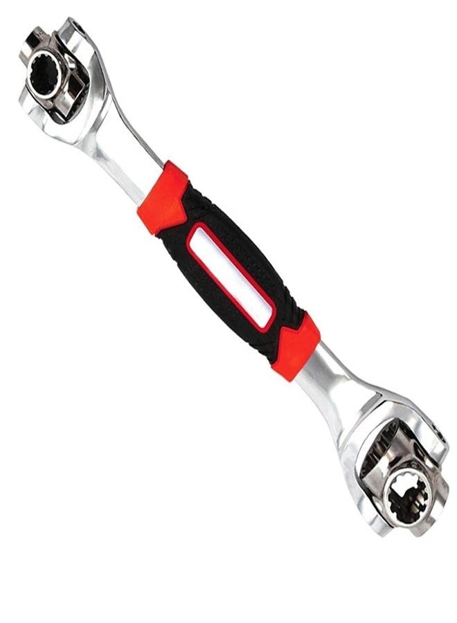 HIMART 48 in 1 Socket Wrench Multifunction Universal Tool with Spline Bolts 360 Degree Rotating Spanner for Home, Bike and Car Repair. - Image 1