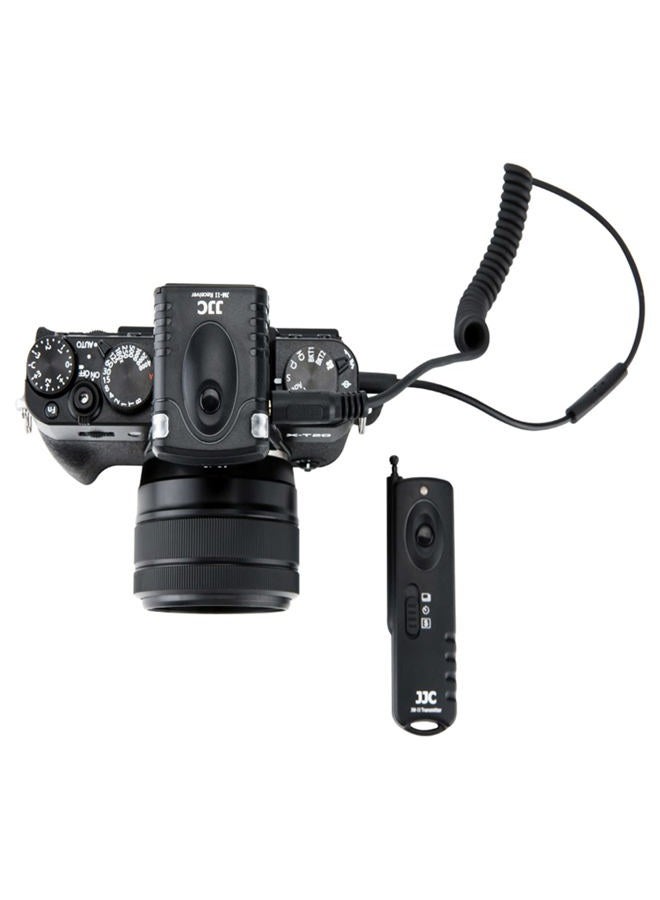JJC Wired Wireless Shutter Release Remote Control for Fuji X-M5 XM5 X100VI XT5 XT4 XT3 XT2 X-H2 X-H2S X-T30 II X-T20 GFX100S GFX100 GFX50S II GFX50R XPro3 XPro2 X-T100 XE3 XE2 X100V X100F Replaces RR-100 - Image 4