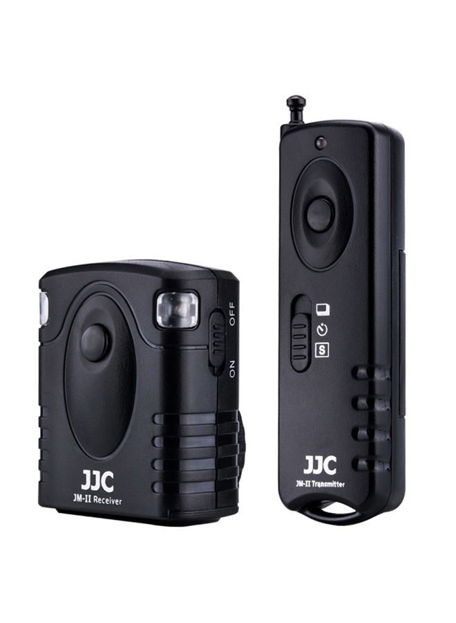 JJC Wired Wireless Shutter Release Remote Control for Fuji X-M5 XM5 X100VI XT5 XT4 XT3 XT2 X-H2 X-H2S X-T30 II X-T20 GFX100S GFX100 GFX50S II GFX50R XPro3 XPro2 X-T100 XE3 XE2 X100V X100F Replaces RR-100 - Image 3