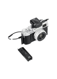 JJC Wired Wireless Shutter Release Remote Control for Fuji X-M5 XM5 X100VI XT5 XT4 XT3 XT2 X-H2 X-H2S X-T30 II X-T20 GFX100S GFX100 GFX50S II GFX50R XPro3 XPro2 X-T100 XE3 XE2 X100V X100F Replaces RR-100  - Image 2