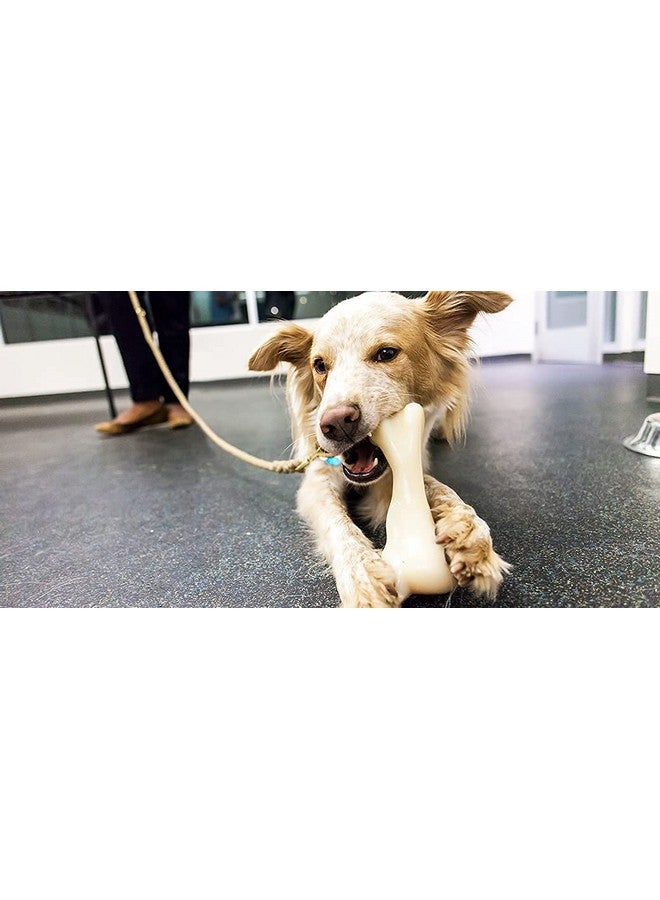 Dog Nylon Hard Chew 9Inch Bone Toys For Adult Dogs, Dog Toys, Aggressive Chewers Teething Toys, Suitable For Large And Medium Dog (1 Piece) (9Inch Bone) - Image 2