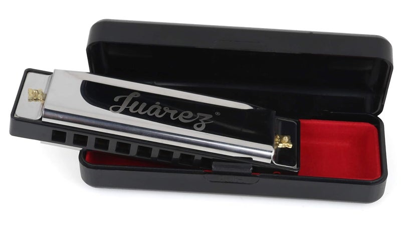 Juarez JRZ10HM Key C Diatonic Blues Harmonica - Image 1