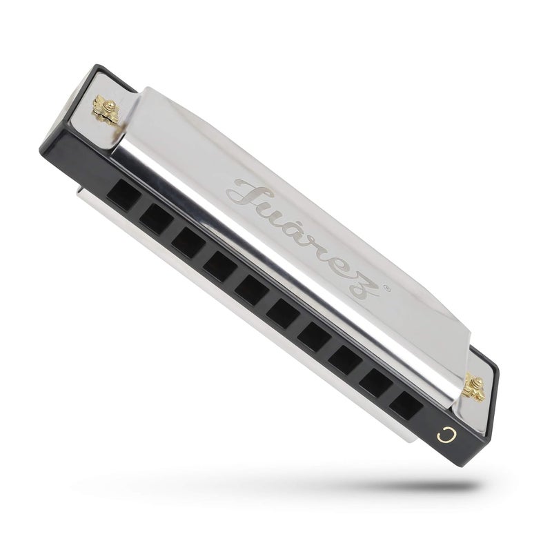 Juarez JRZ10HM Key C Diatonic Blues Harmonica - Image 3