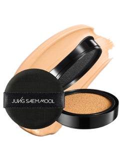JUNG SAEM MOOL JUNGSAEMMOOL OFFICIAL Essential Skin Nuder Cushion Medium  Refill  Natural Finish  Buildable Coverage  Makeup Artist Brand 