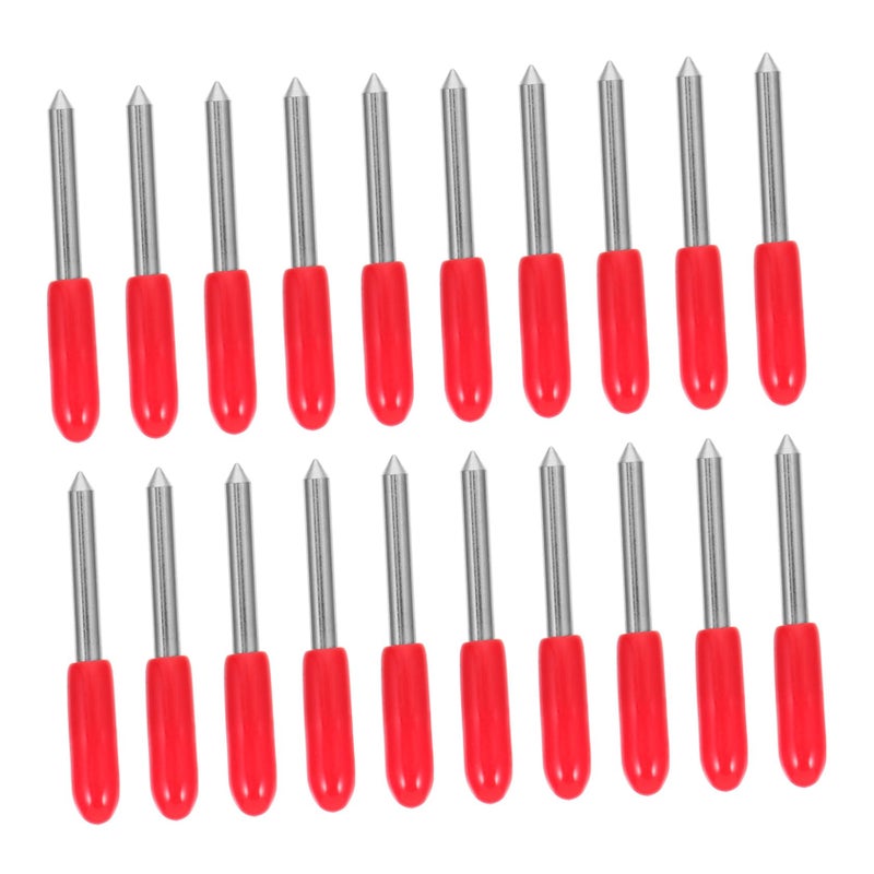 Yellow Lettering Cutters 20pcs For Precision Cutting Plotter Vinyl Adhesive Reflective Materials - Image 2